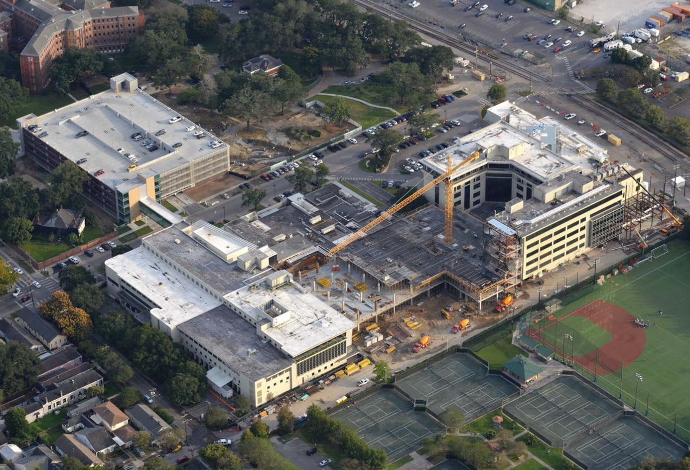 aerial shot of building 